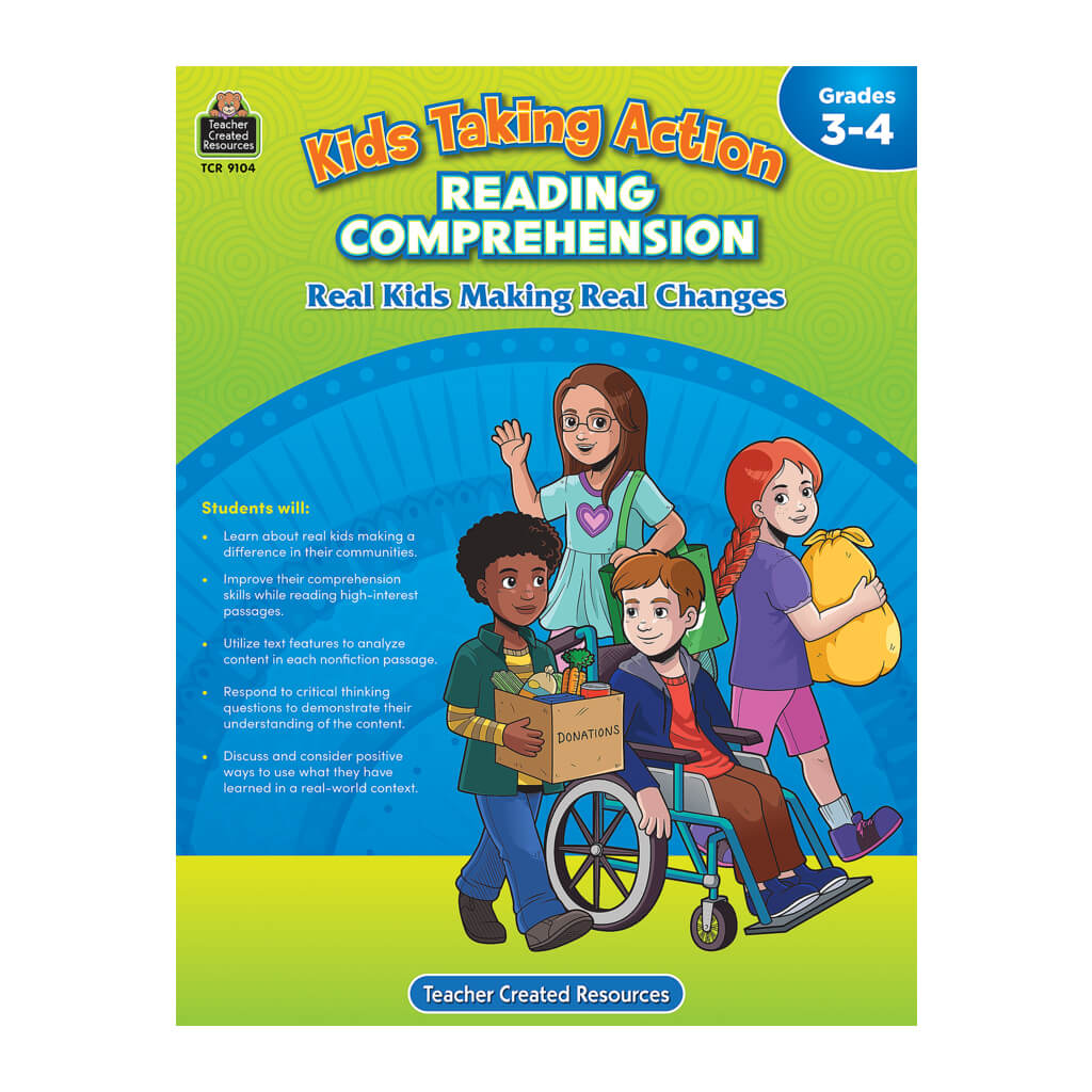 Kids Taking Action: Reading Comprehension Grades 3-4