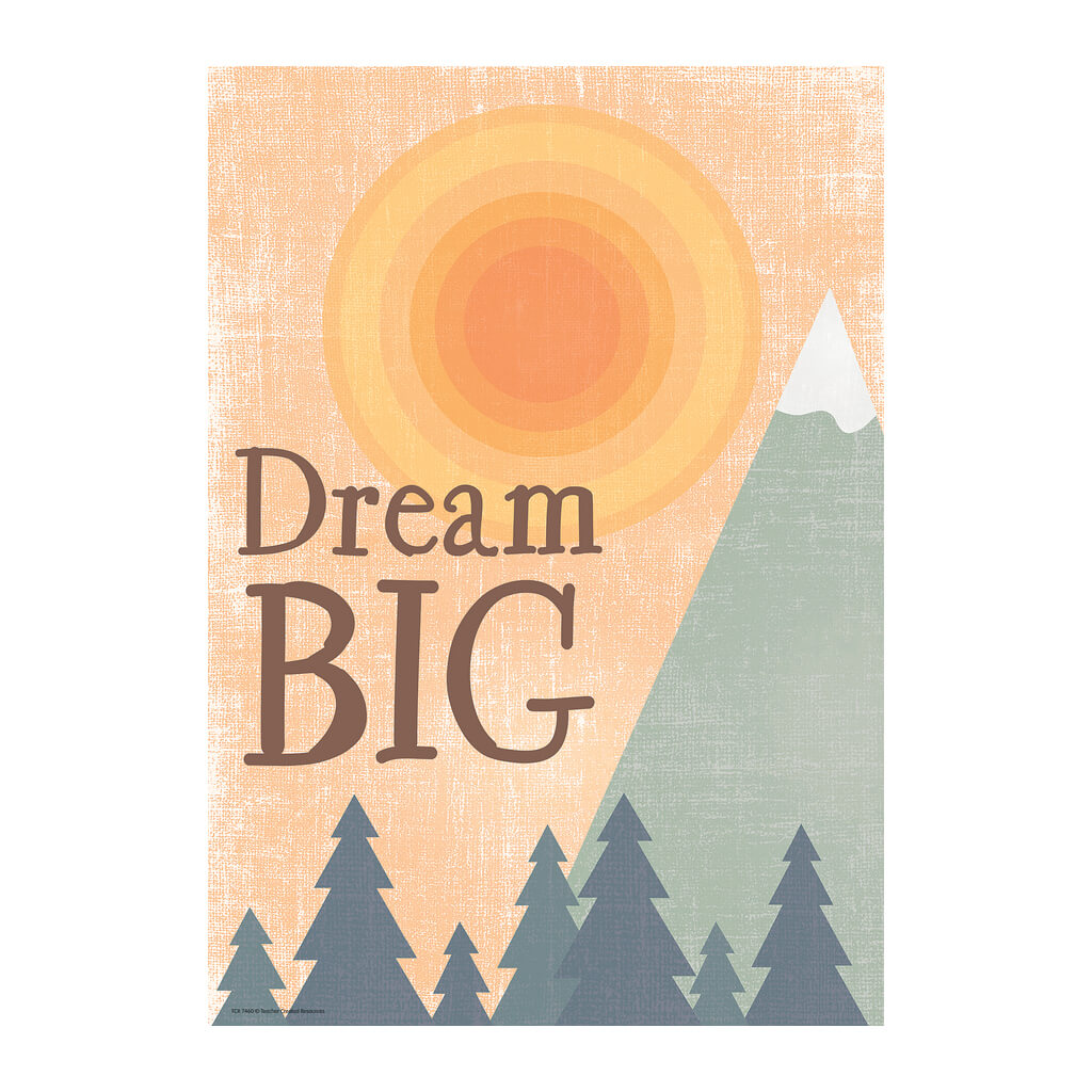 Dream Big Positive Poster