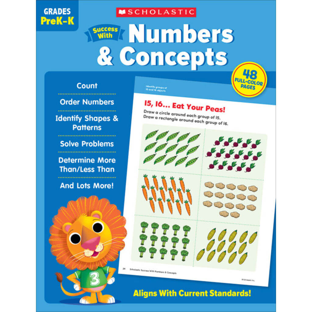 Scholastic Success With Numbers &amp; Concepts