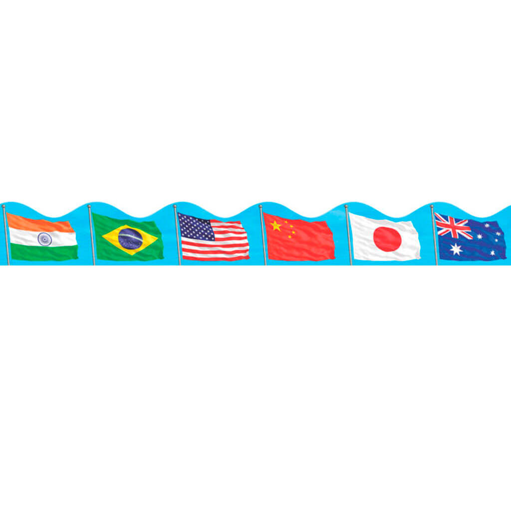 Flags Scalloped Trimmer