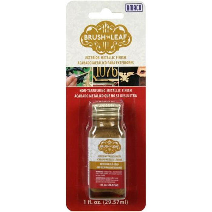 Exterior Brush 'n Leaf Old Gold 1oz