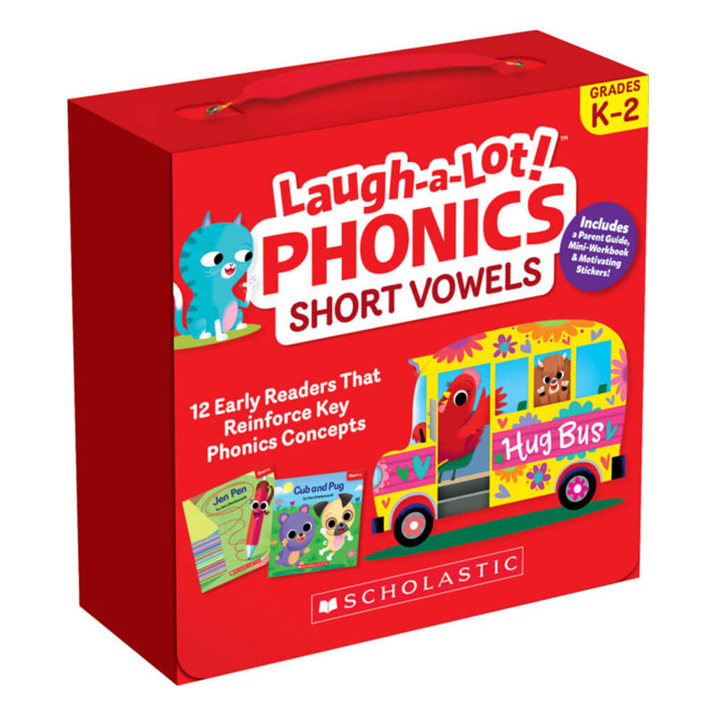 Laugh-A-Lot Phonics: Short Vowels Parent Pack