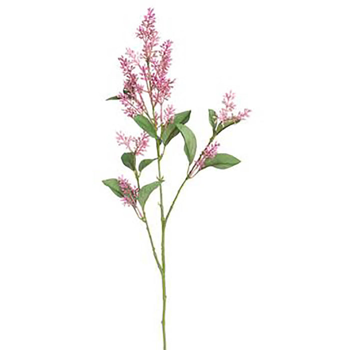 Lilac Bud Spray 32in Boysenberry