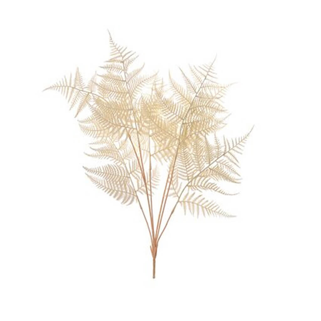 Fern Bush�White, 28in