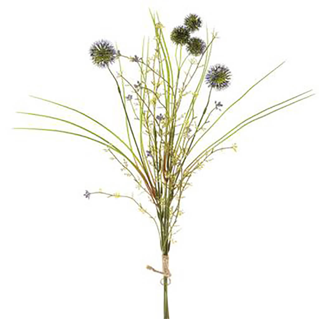 Thistle/Grass Bundle Blue, 20.5in