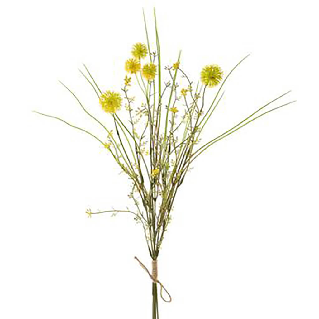 Thistle/Grass Bundle Yellow, 20.5in