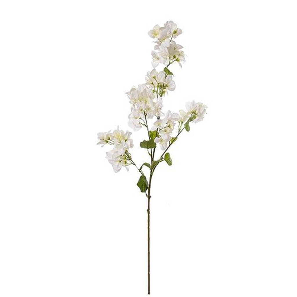 Bougainvillea Spray 44in White