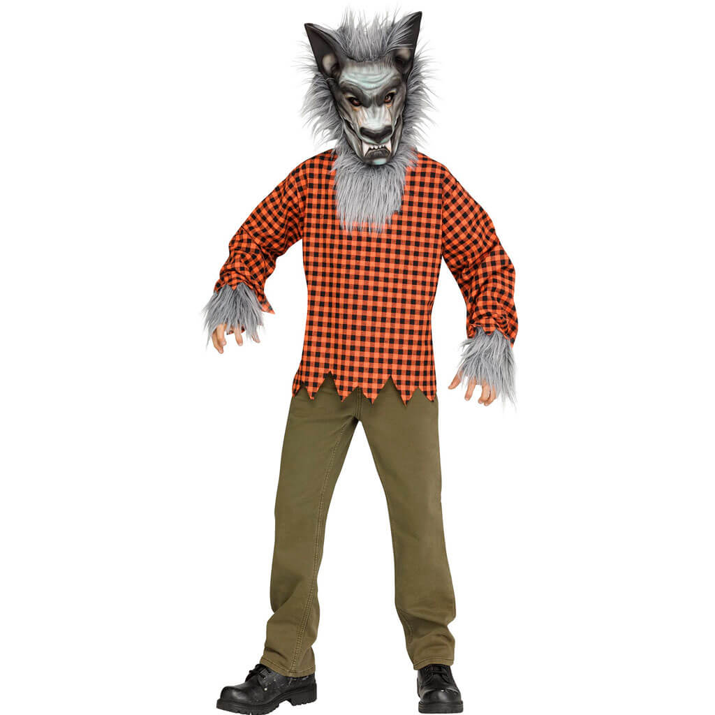 Raging Werewolf Child Costume