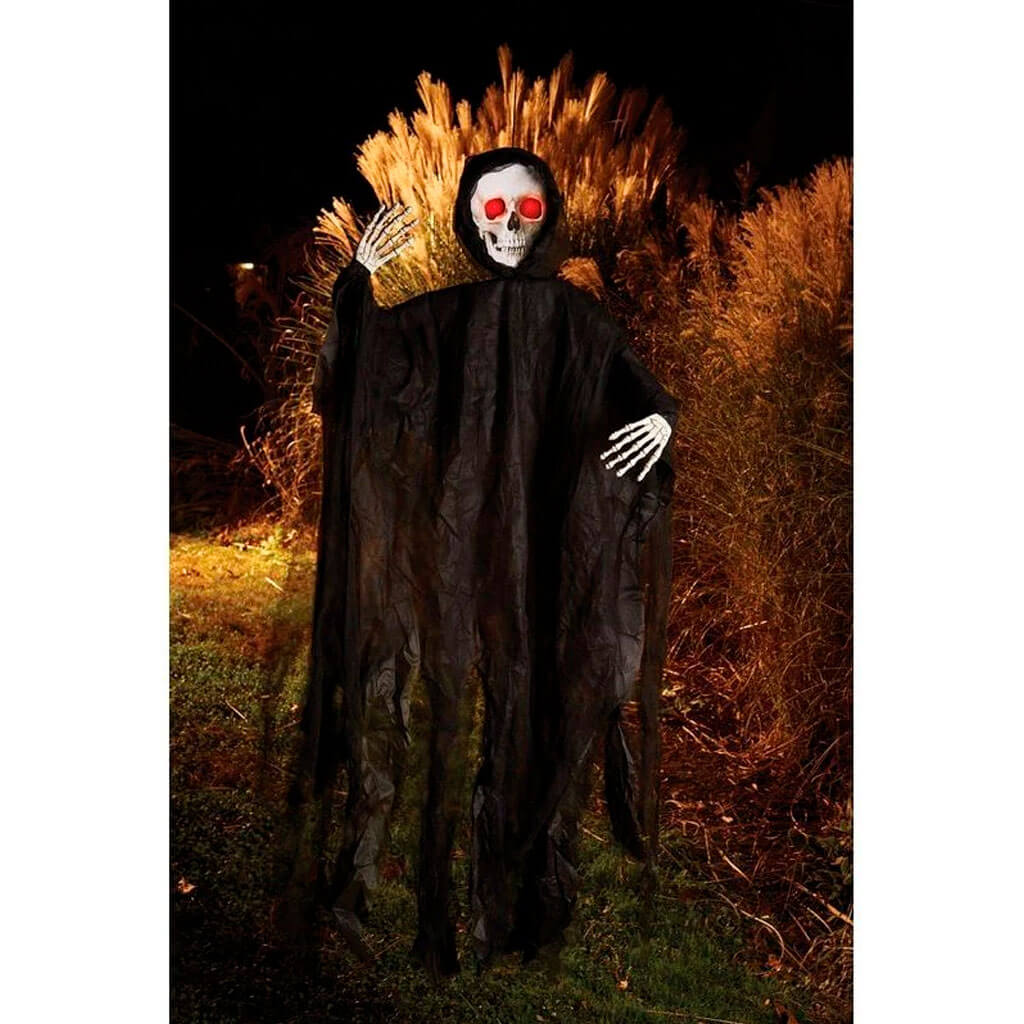 Light Up Photoreal Hanging Reaper, 60in