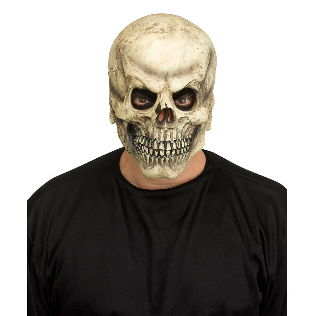 Realistic Skull Mask Brown