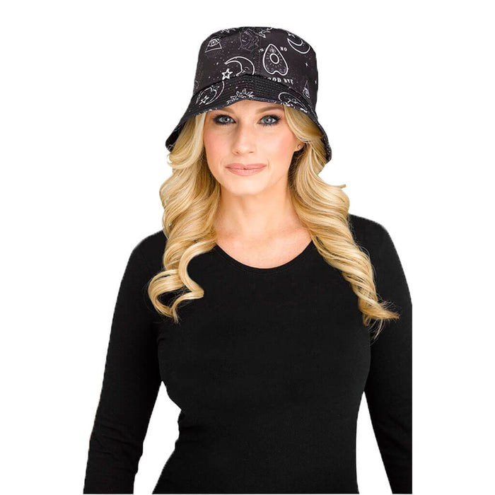 Bucket Hat Moon & Stars