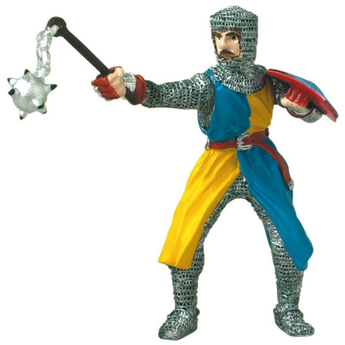 Knight with Ball & Chain and Yellow & Blue Robe