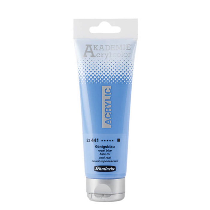 Schmincke Akademie Acrylic Color Paint 120ml Royal Blue