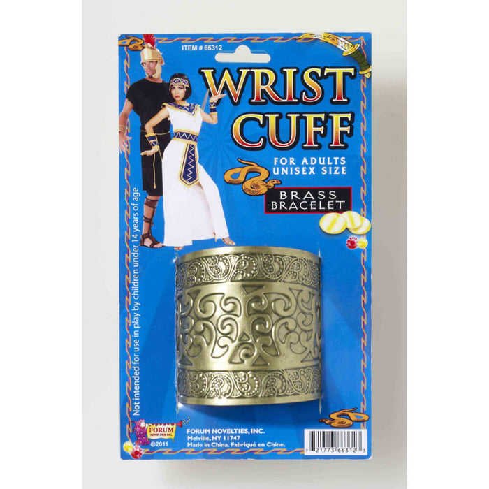 Wrist Cuff Brass Bracelet 
