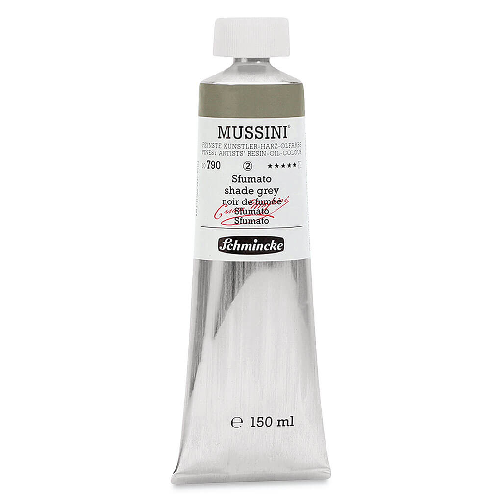 Schmincke Mussini Oil Color 150ml Shade Gray