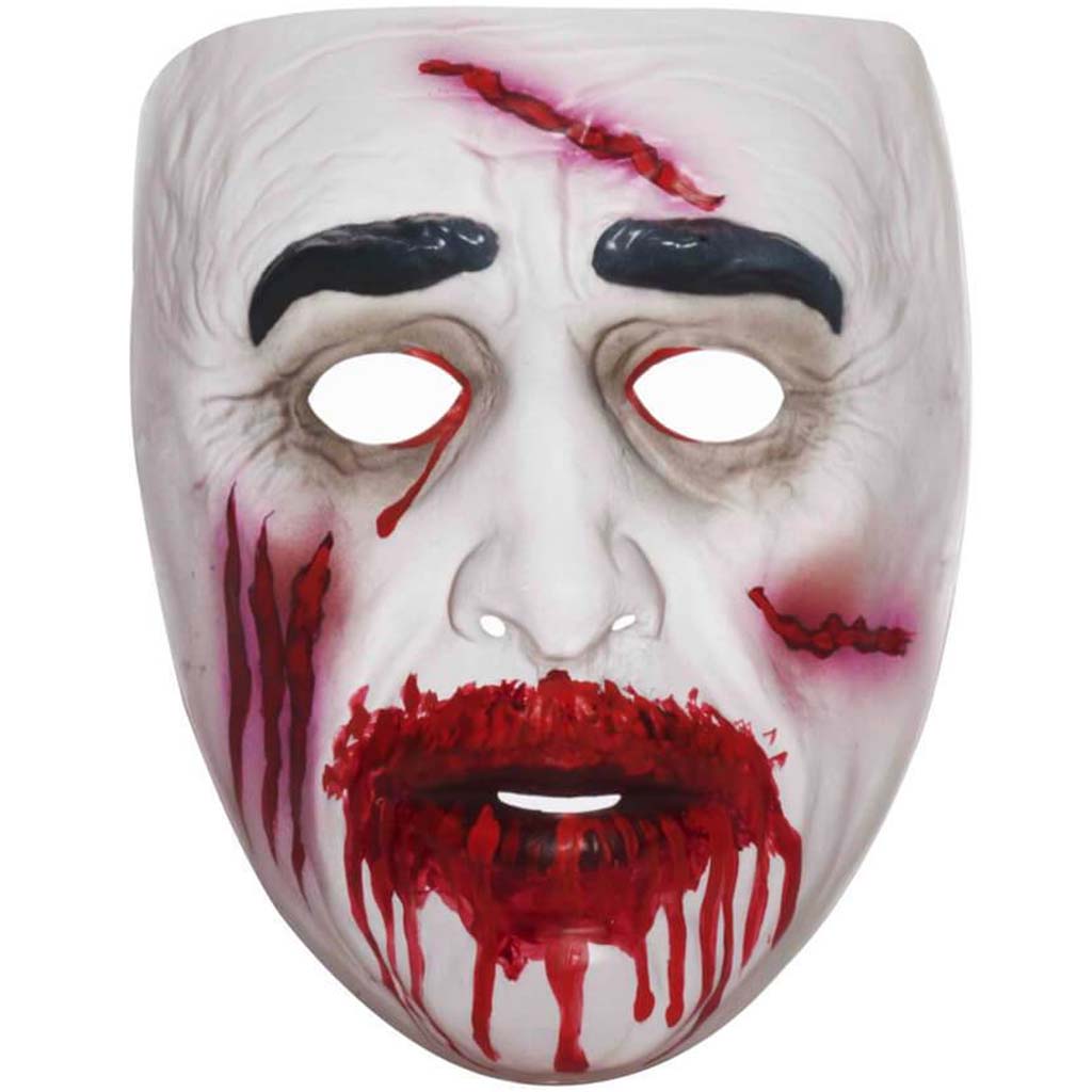 Bloody Zombie Transparent Mask