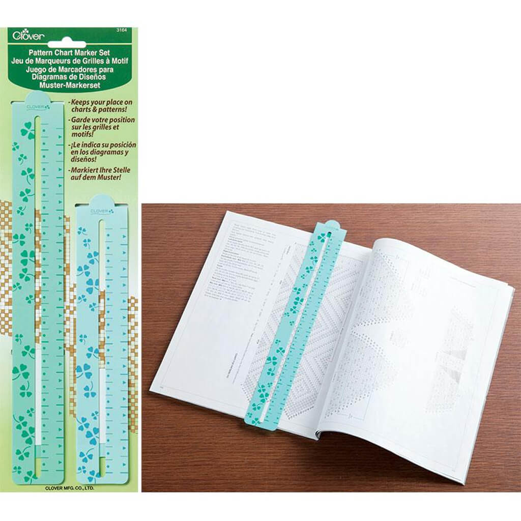 Clover Pattern Chart Marker Set