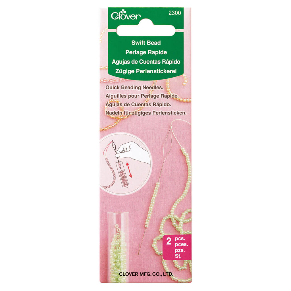 Clover Swift Bead Beading Needles Set of 2