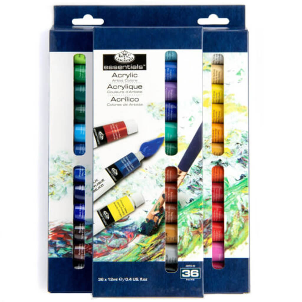 Royal &amp; Langnickel Acrylic Paint Set 12ml 36pc