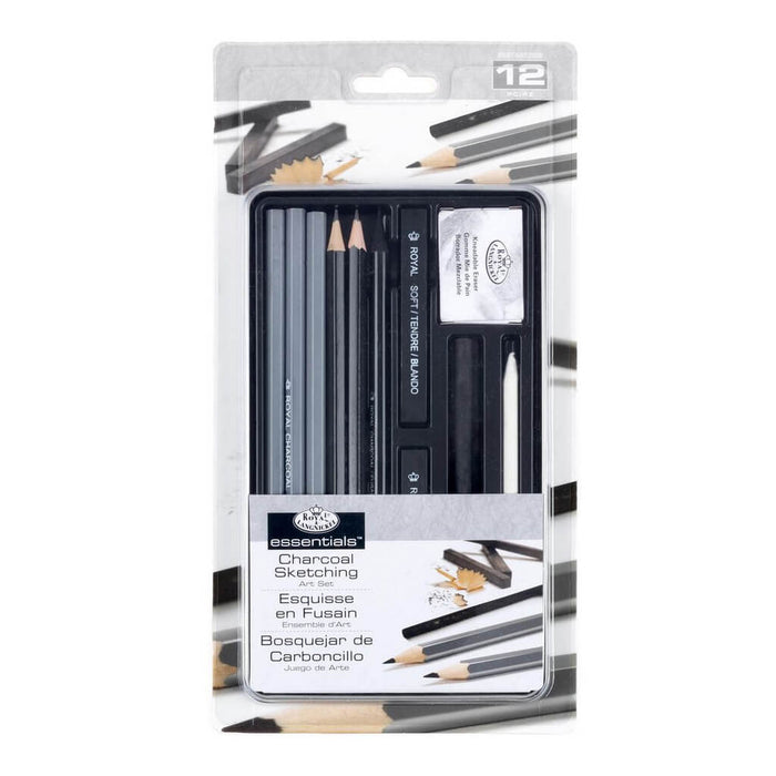 Essentials Small Art Set Charcoal Sketching