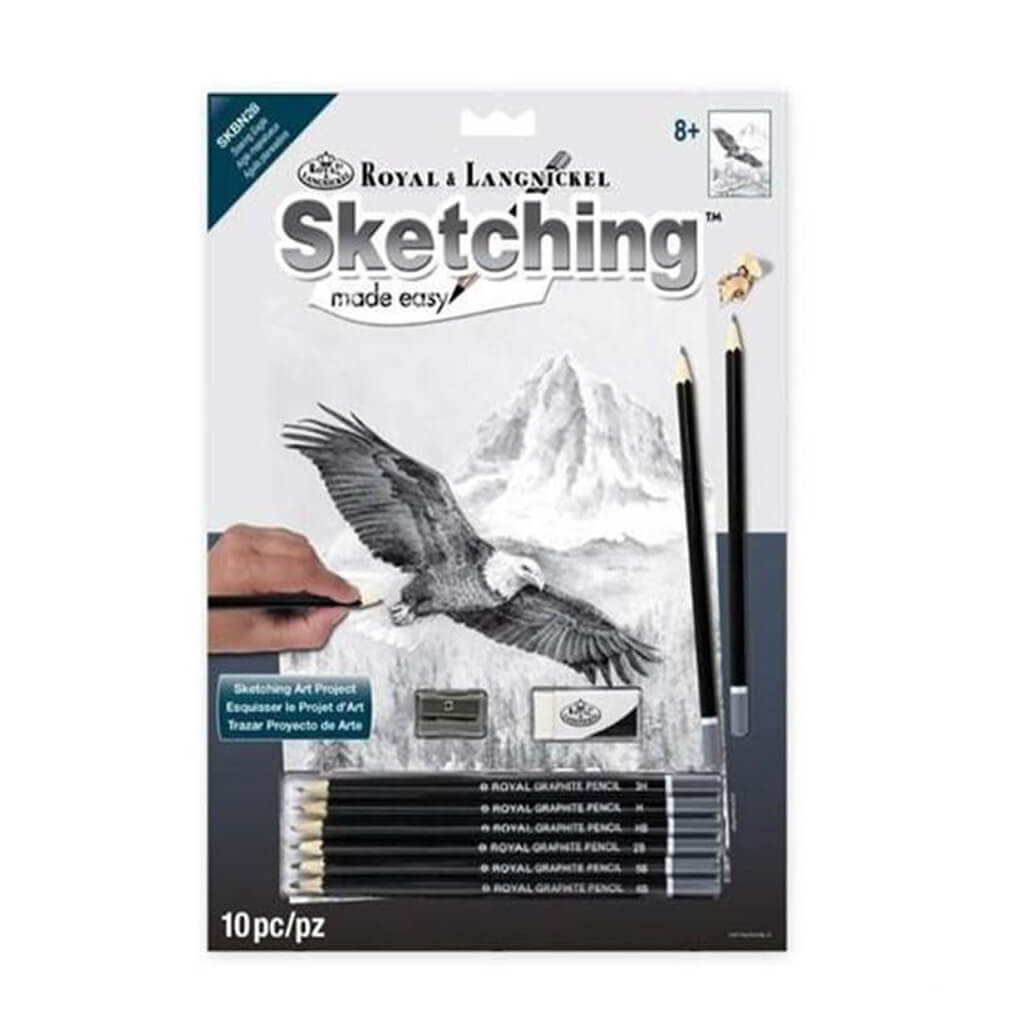 Sketching Made Easy Standard Soaring Eagle