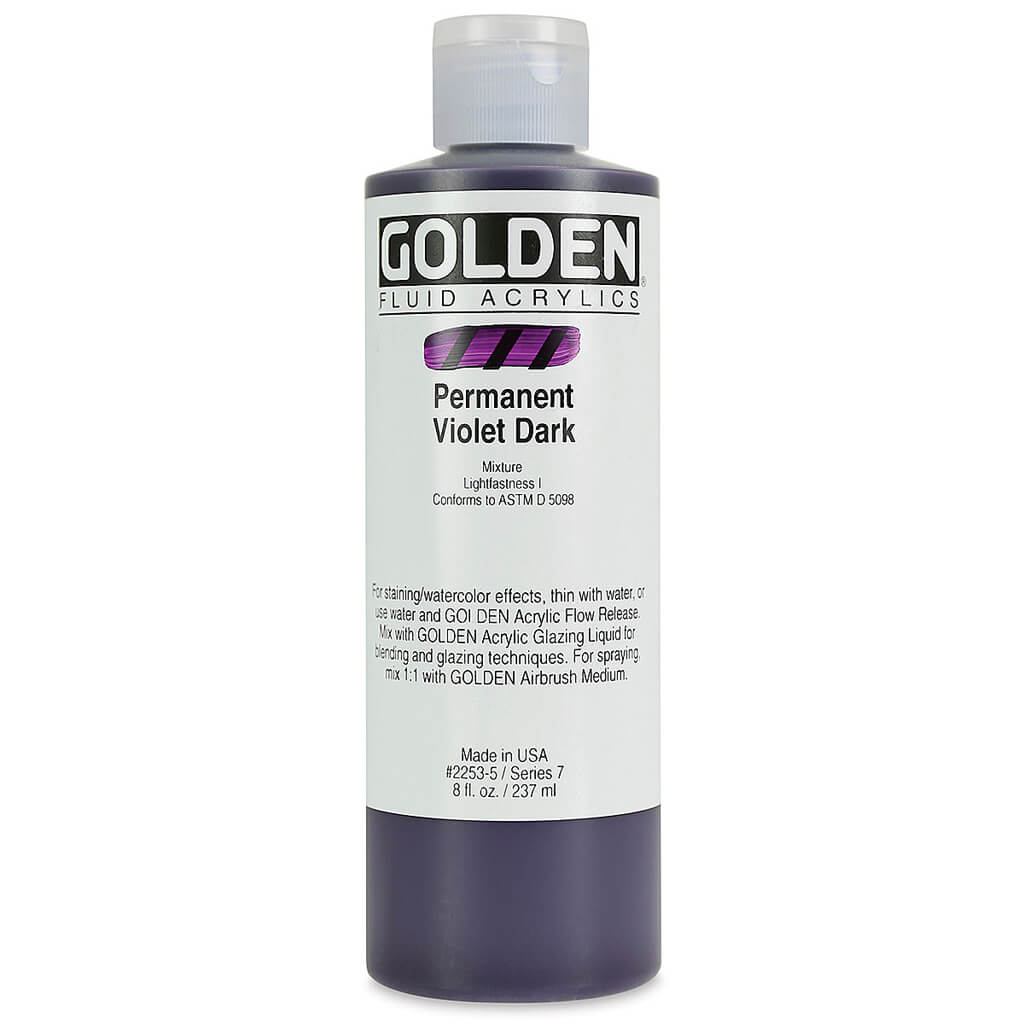 Golden Fluid Acrylics 8oz