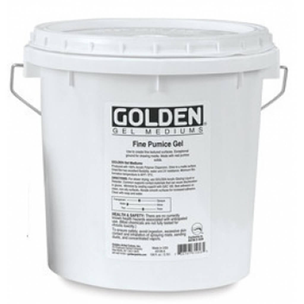 Golden Acrylic Medium Extra Coarse Pumice Gel Gallon