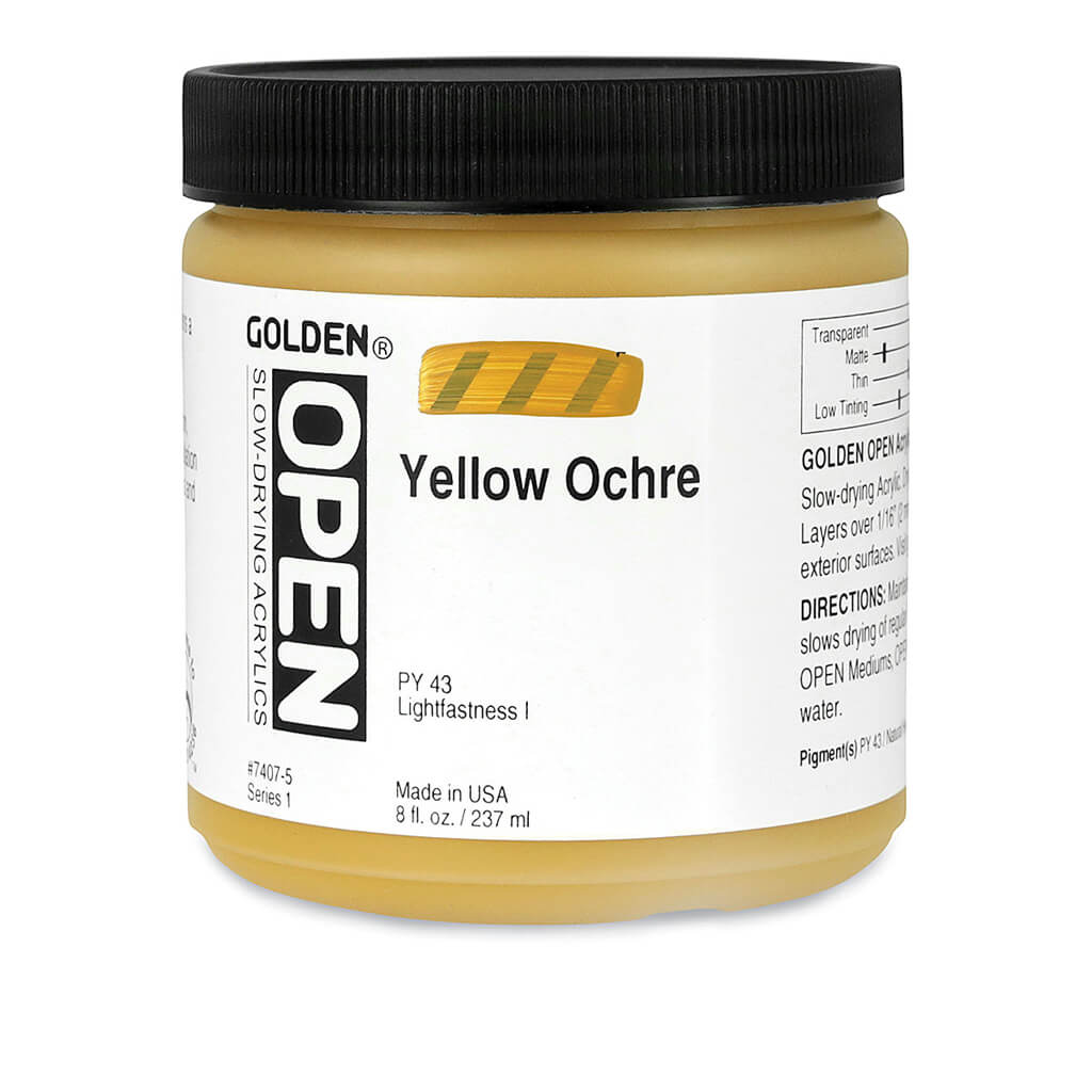 Golden OPEN Acrylic Color 8oz
