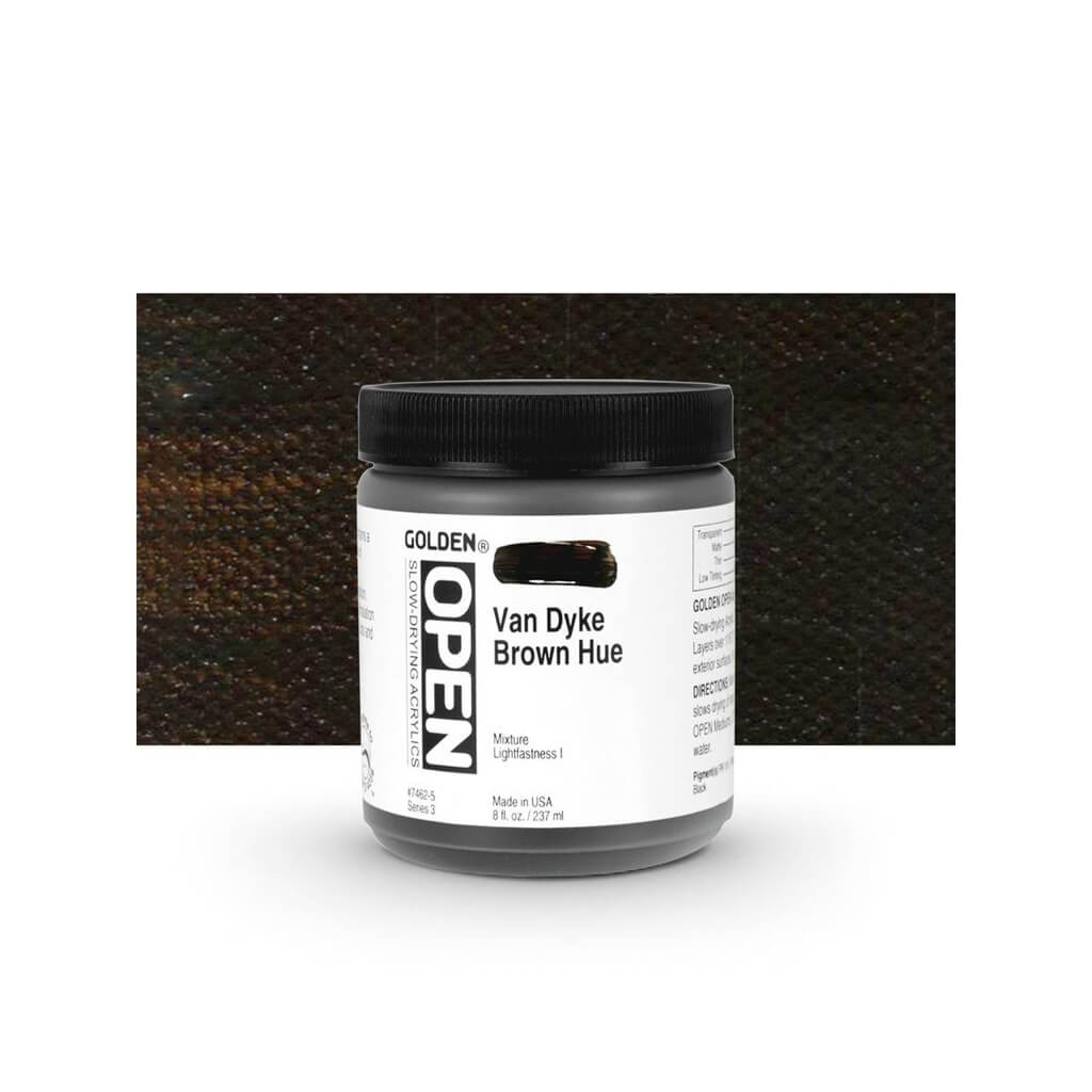 Golden OPEN Acrylic Color 8oz