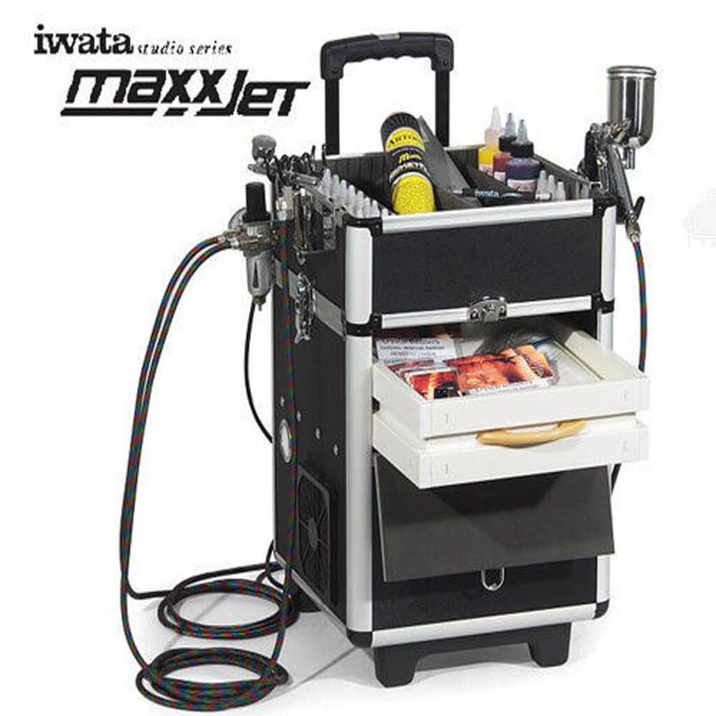 Iwata Maxx Jet Airbrush Silent Compressor