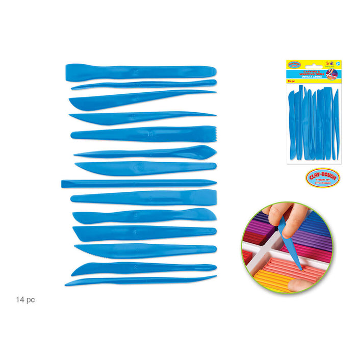 Krafty Kids: Lil' Artist Clay-Dough Tools- Carving/Sculpting x14 5.5-6IN-