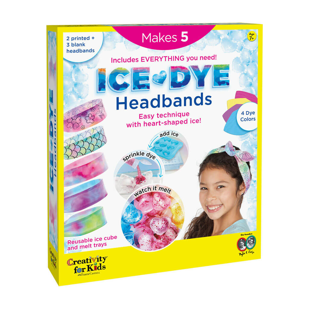 Ice Dye Headbands