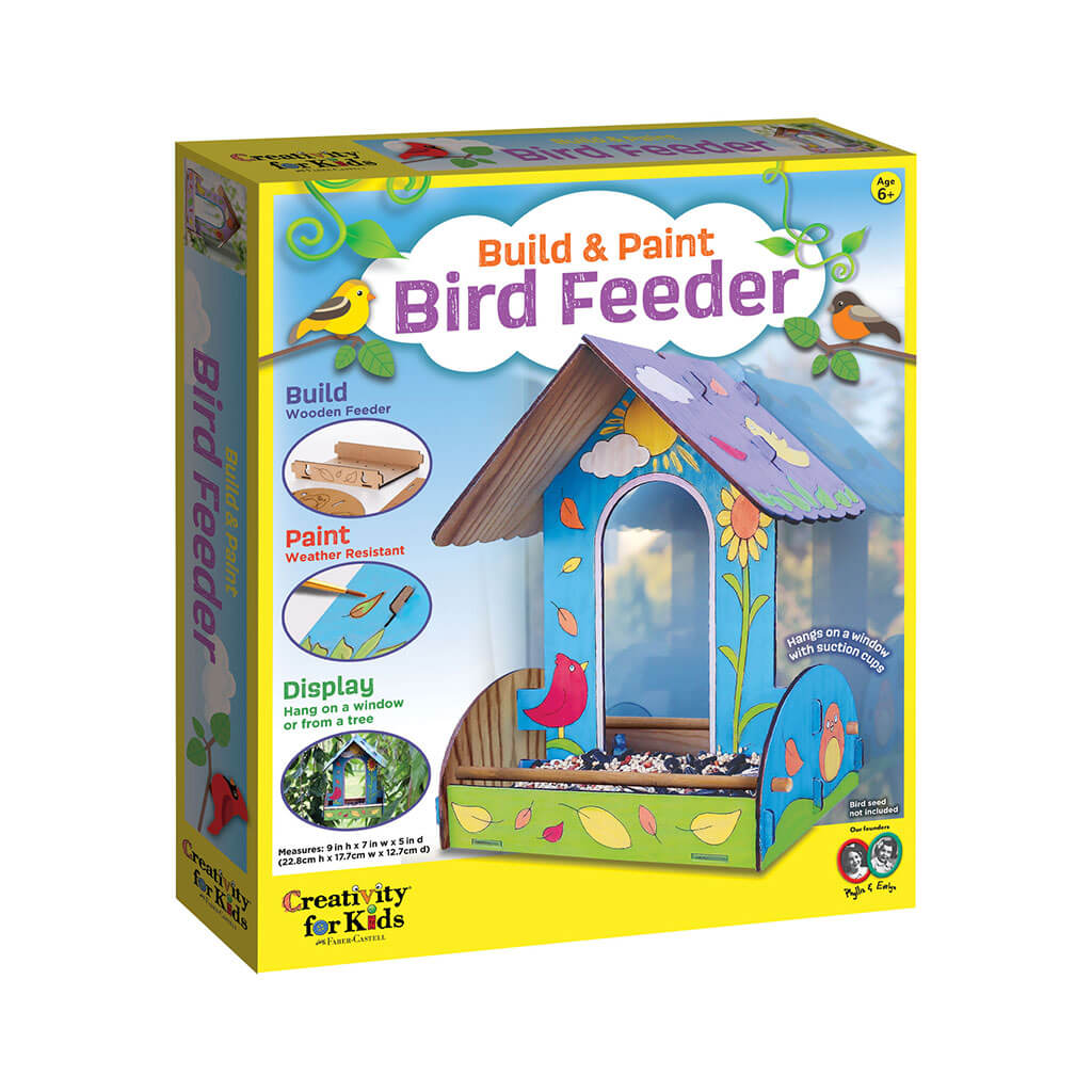 Build &amp; Paint Bird Feeder