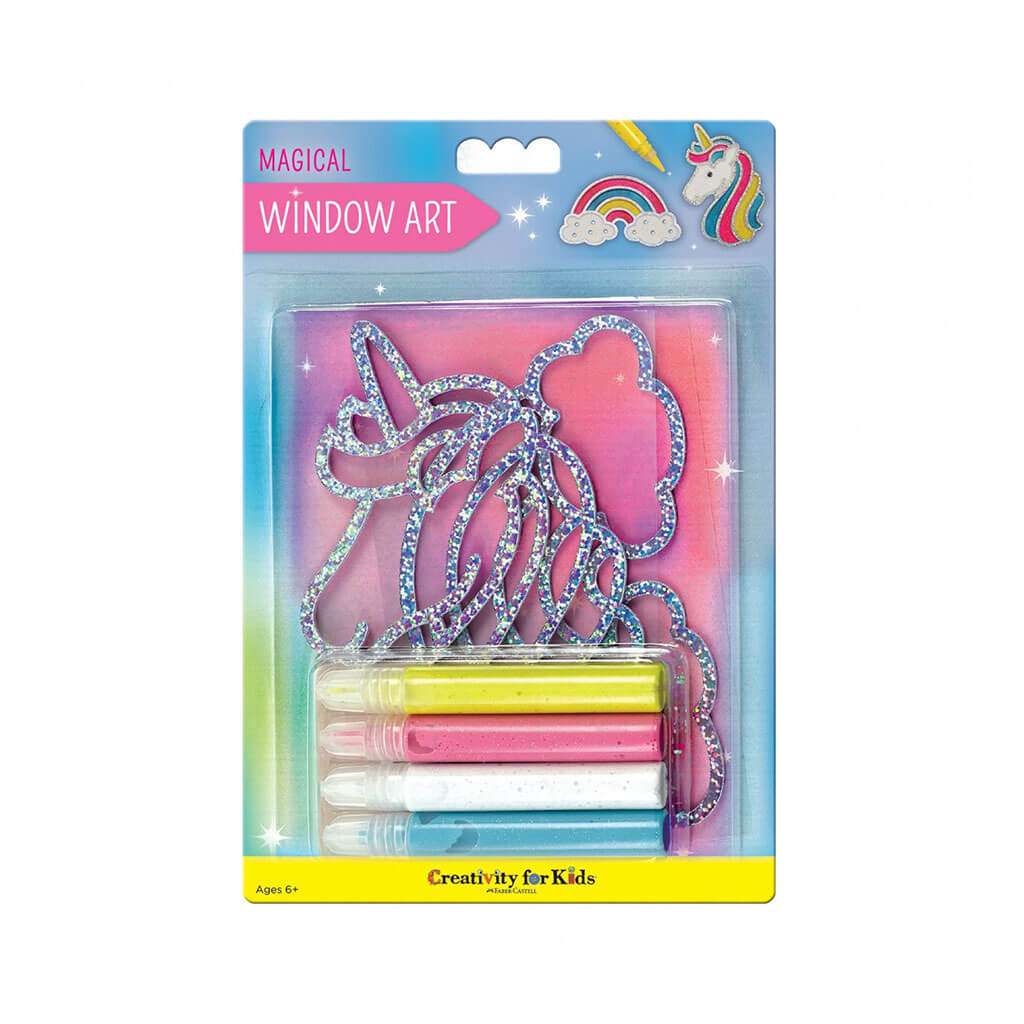 Magical Unicorn Window Art Kit