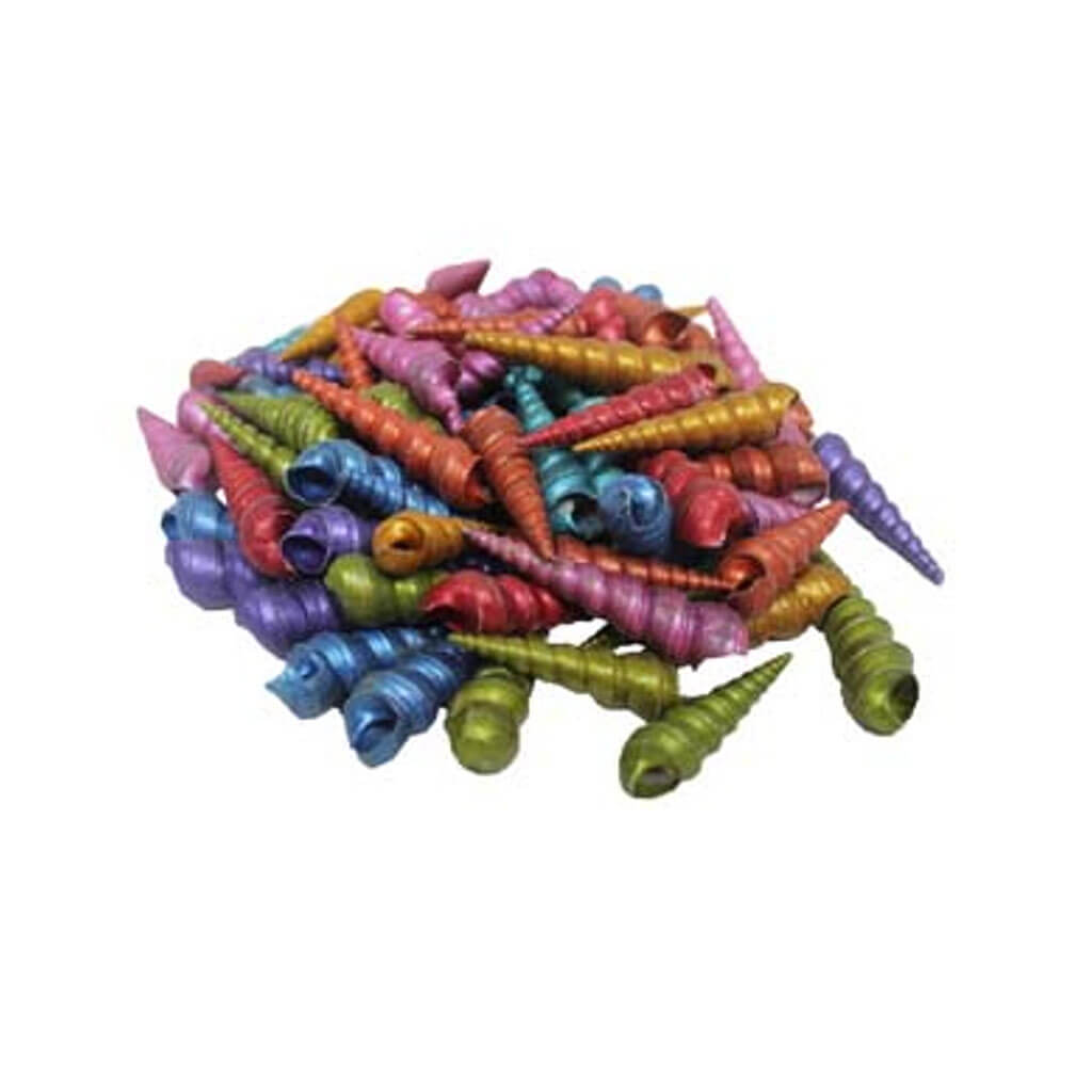 Metallic Dyed Turitella-Kilo Seashells