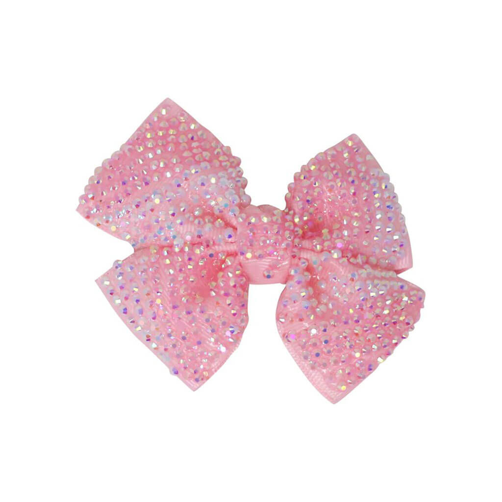 Pink Rhinestone Hairclip