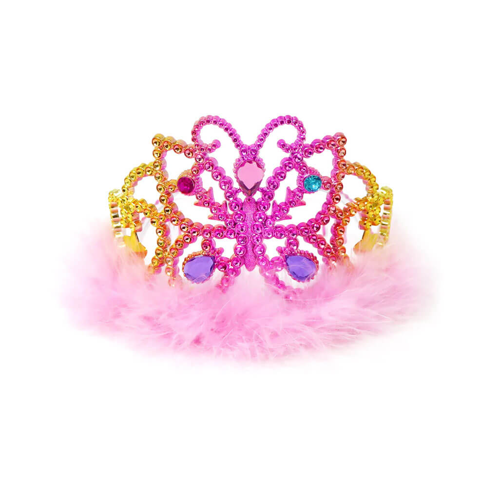 Rainbow Butterfly Crown