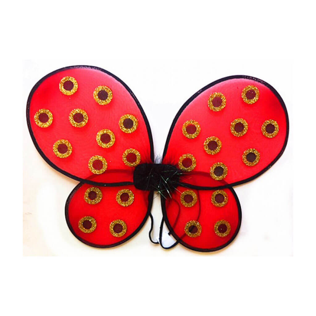 Red Lady Bug Wing, 22in