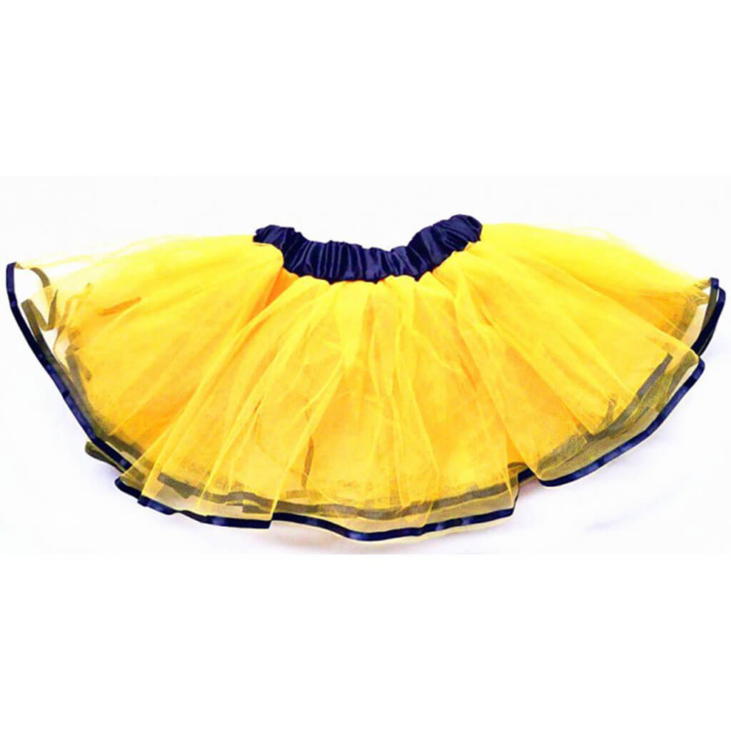 Tutu Black Ribbon Yellow, 2 to 5