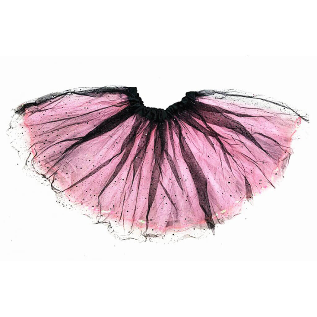 Glitter Layer Tutu, Black White