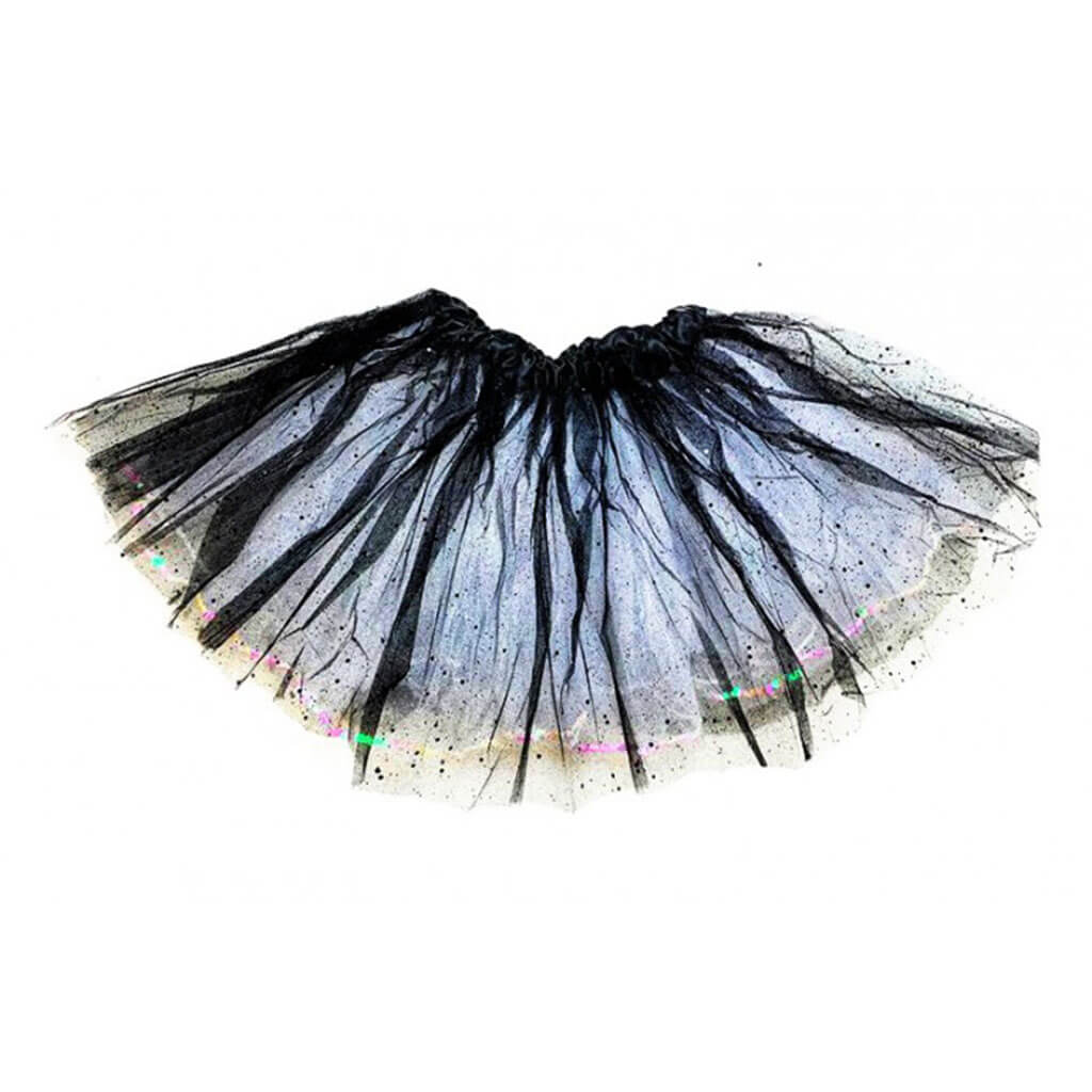 Glitter Layer Tutu, Black White