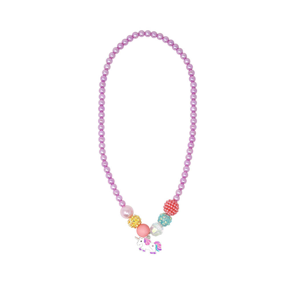 My Little Unicorn Necklace - Pink