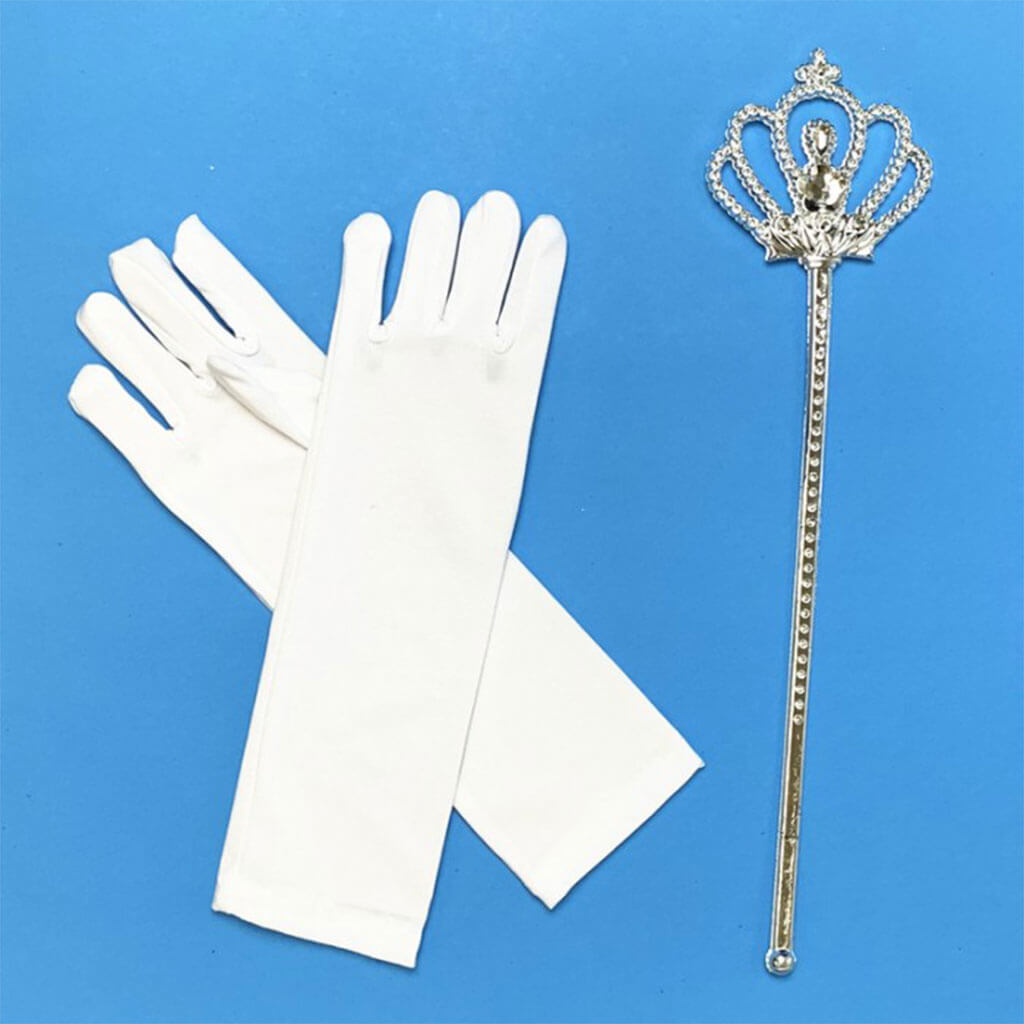 Princess Wand Glove Set, Blue