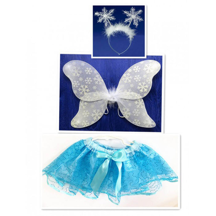 Snow Fairy 3pc Set, White, 3 to 5