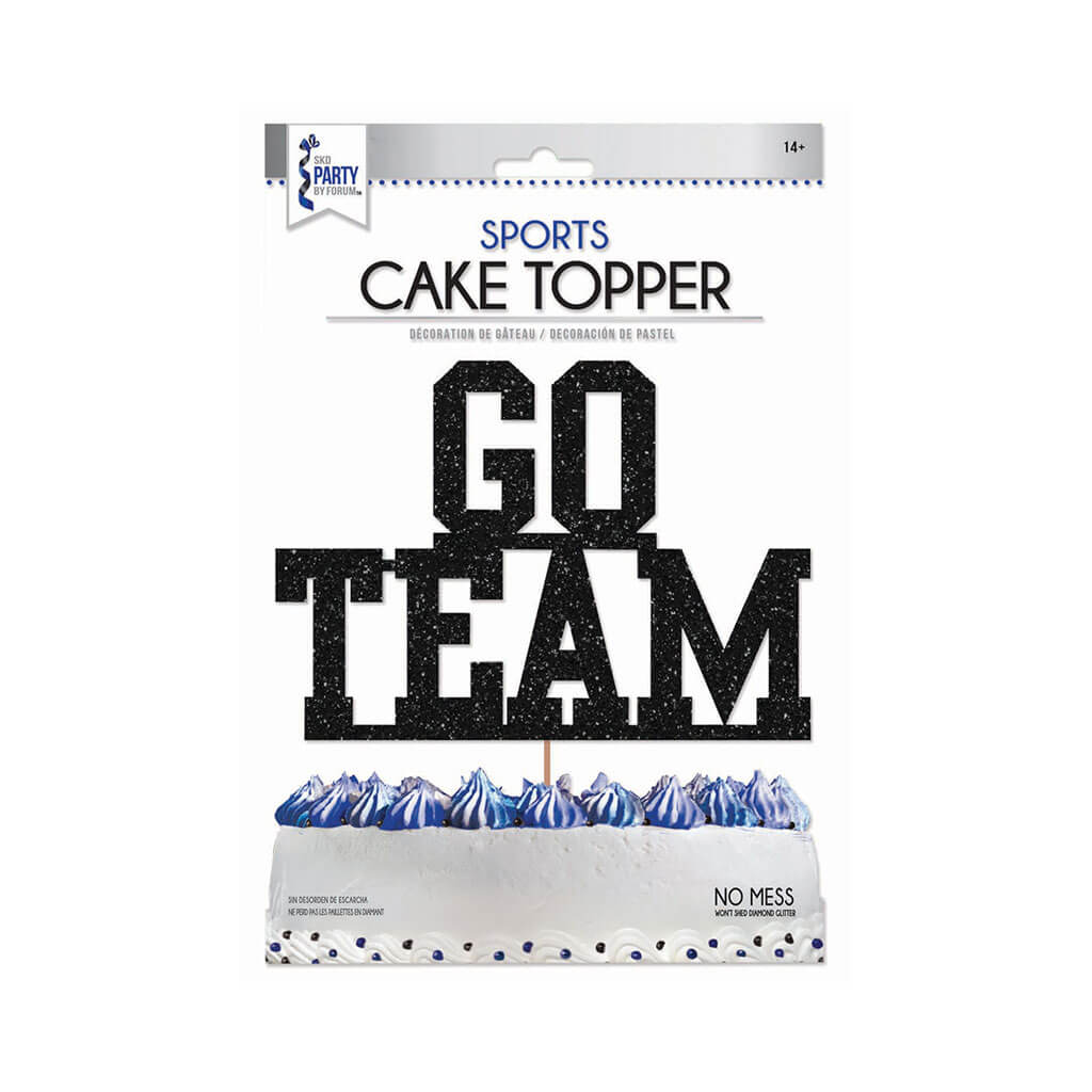 Cake Topper Go Team