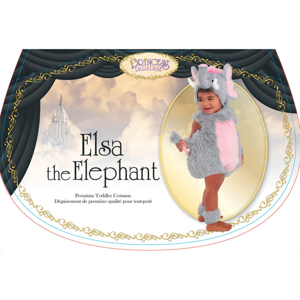 Elsa The Elephant Toddler Costume