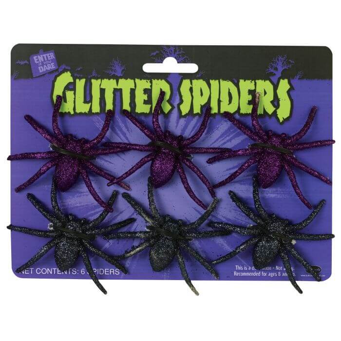 Glitter Spider Mini Hairy Spider