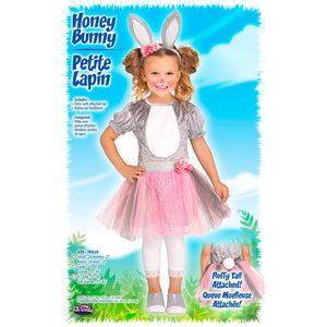 Honey Bunny Toddler Costume 3T to 4T, Large