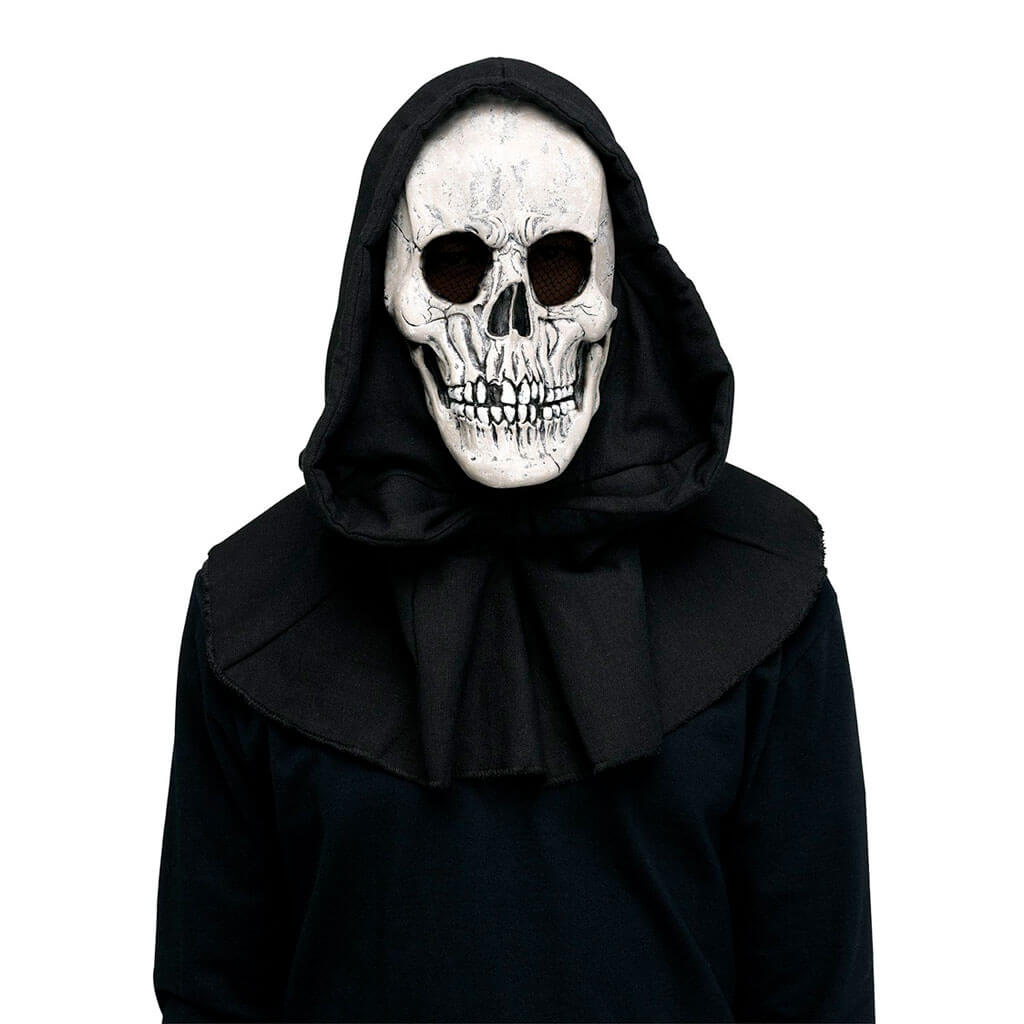 Horror Mask with Shroud Reaper