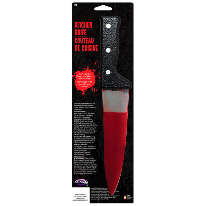 Bleeding Kitchen Knife, 13in
